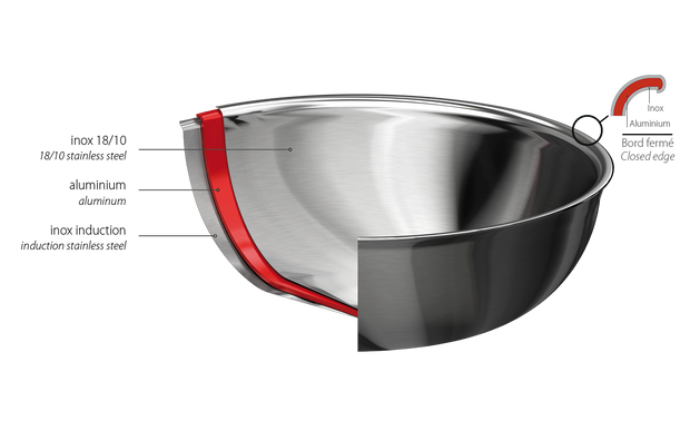 3-Piece Wok Set - Mutine Satin Collection