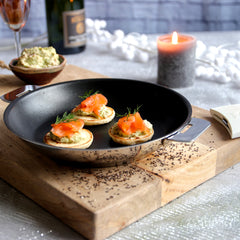 Blinis avocado, salmon