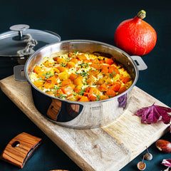 Pumpkin gratin