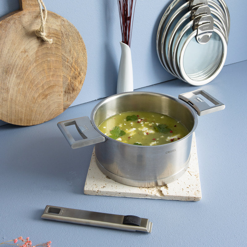 Cream of Cucumber Soup with Feta Cheese