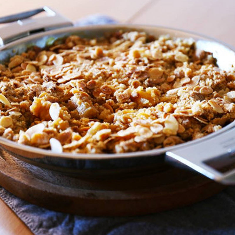 Pear and Apple Crumble