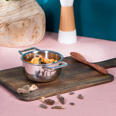 Morel Mushroom Clafoutis