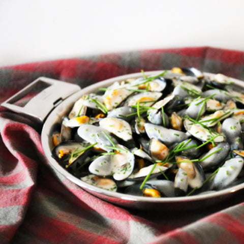 Mouclade mussels