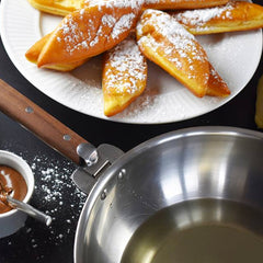 Orange Flower Donuts