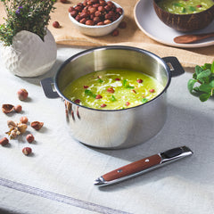 Cucumber and hazelnut soup
