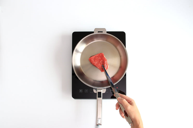 5 STEPS TO COOK YOUR MEAT WITH A STAINLESS STEEL FRYING PAN