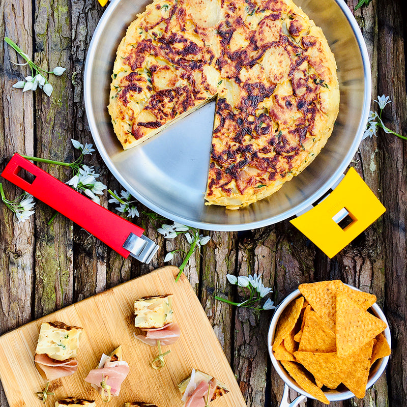 Potato and caramelized onion tortilla