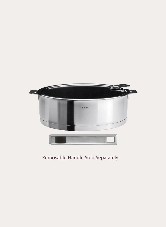 CRISTEL 16cm 両手深鍋 STRATE AMOVIBLE Non-stick_saute_pan_with_lid_- CRISTEL 16cm 両手深鍋 STRATE AMOVIBLE Non-stick_saute_pan_with_lid_-