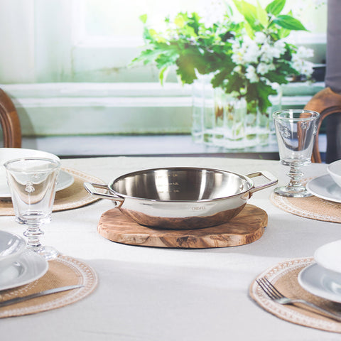 2 side handles deep frying Pan second image