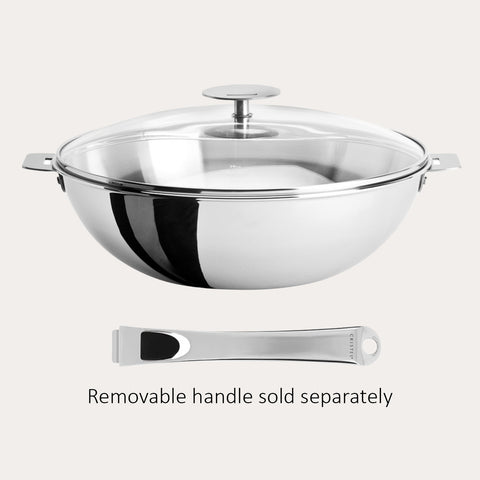 Stainless Steel Wok - Casteline Collection