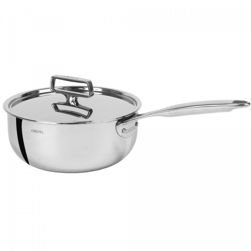 Cristel Castel'Pro 5-Ply Stewpots with Stainless Steel Lid