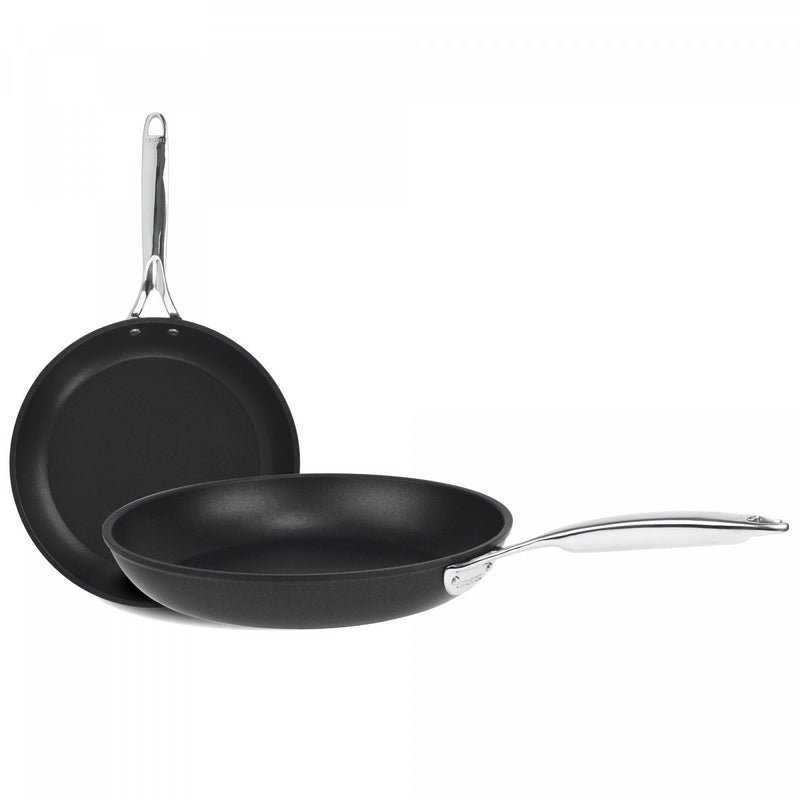 2 Non-Stick Frying Pans Set - Castel'Pro Ultralu Collection