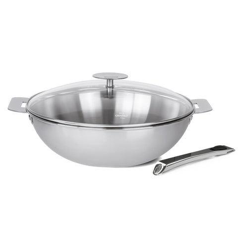 CRISTEL 3-Ply Stainless Steel Saute Pan — Luxe Cucina